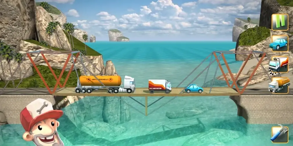 Bridge Constructor+ Turns Collapsing Structures Into a Multiplayer Competition