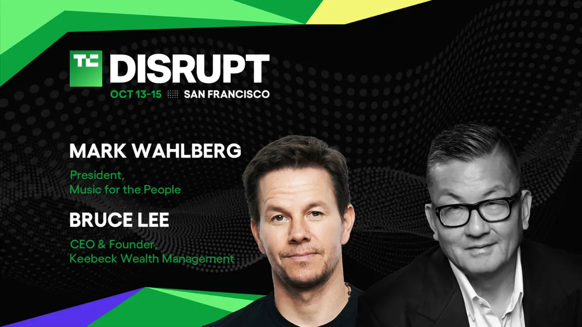 From Hollywood Icon to Venture Capitalist: Mark Wahlberg to Headline TechCrunch Disrupt 2026