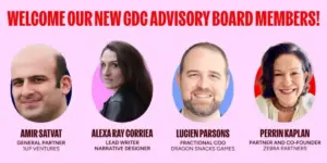 GDC Festival of Gaming Expands Advisory Board with Four Industry Veterans