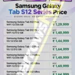 Leak threatens major price hike for the Galaxy Tab S12 Ultra and Tab S12+ in India