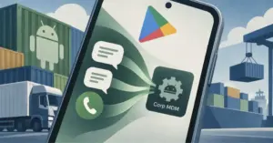 New "Corp MDM" Android Spyware Campaign Targets Logistics Sector with AI-Assisted Malware