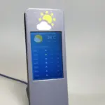 An ESP32-Powered Desktop Weather Display Solves the Problem of Empty Rooms with mmWave Radar