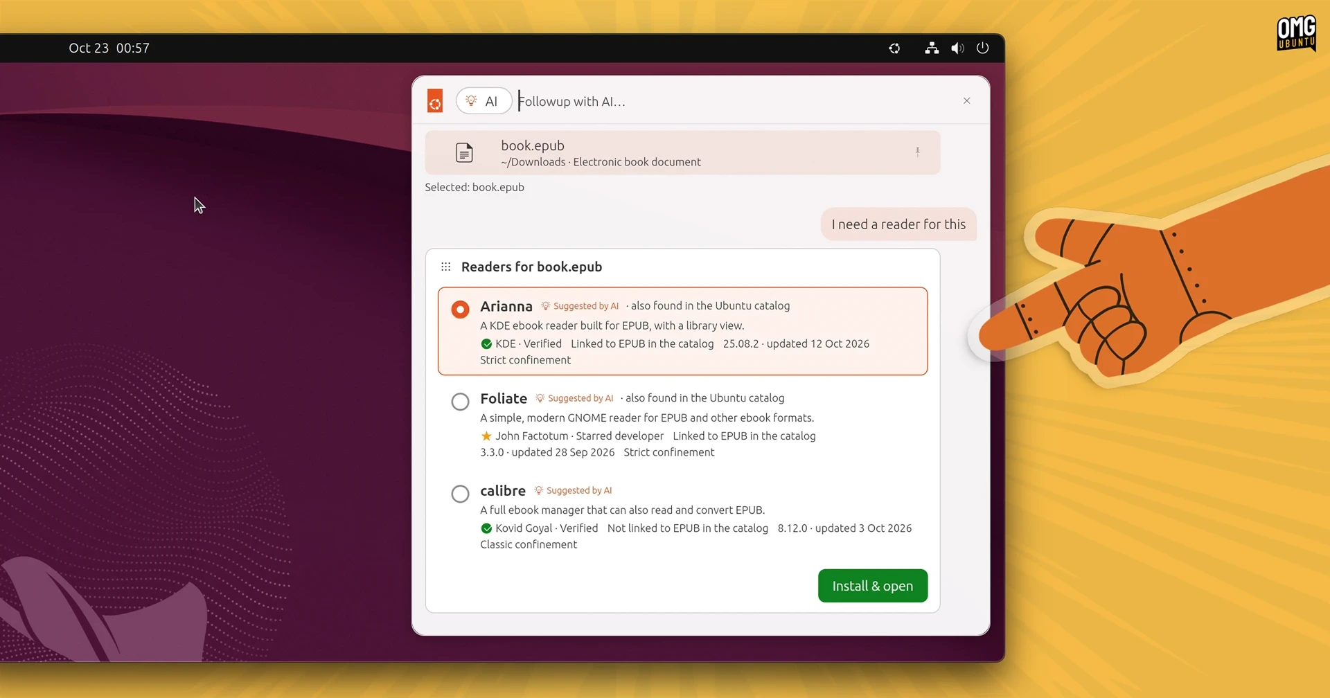 Canonical Explores Deeper AI Integration on Ubuntu Desktop with New Interactive Mockup Launcher