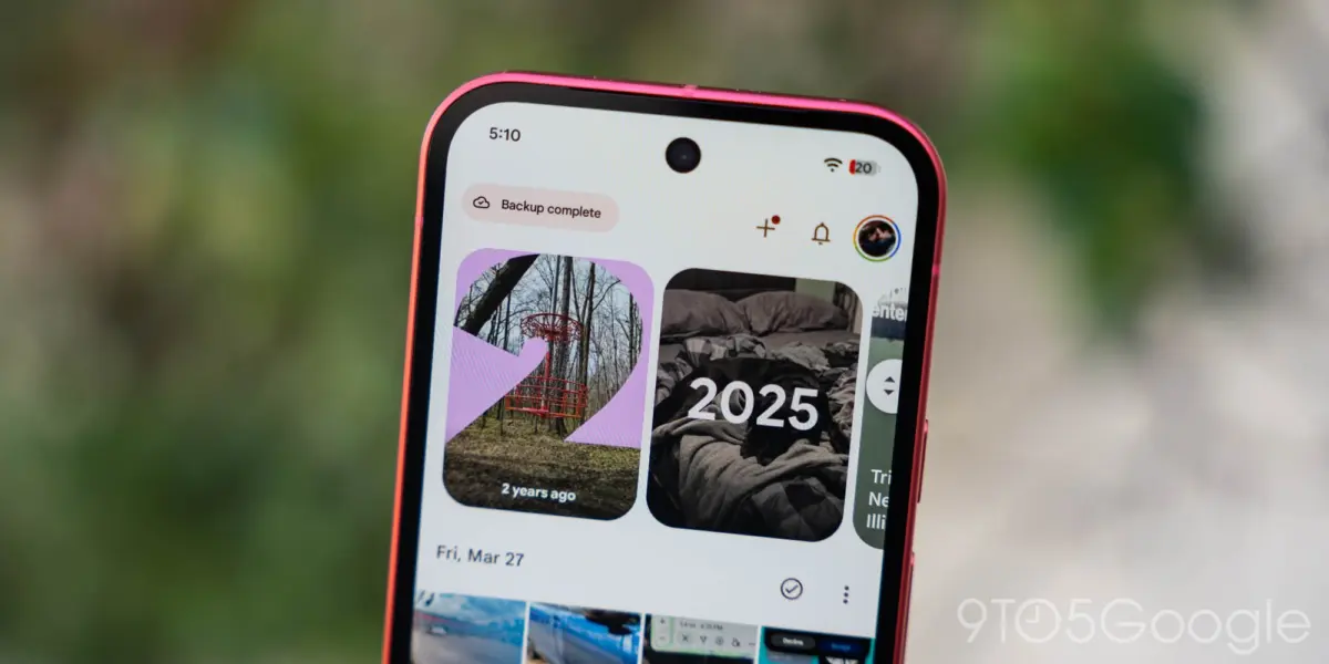 Google Photos Rolls Out Major Redesign to Android App With Deep Customization for the Collections Tab