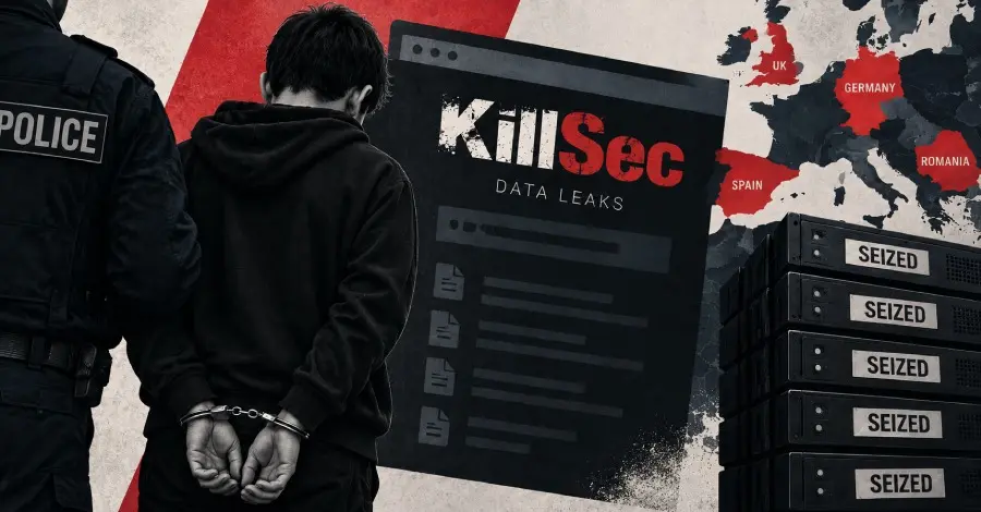 International Law Enforcement Dismantles Notorious KillSec Cybercrime Syndicate With Multiple Arrests and Server Seizures