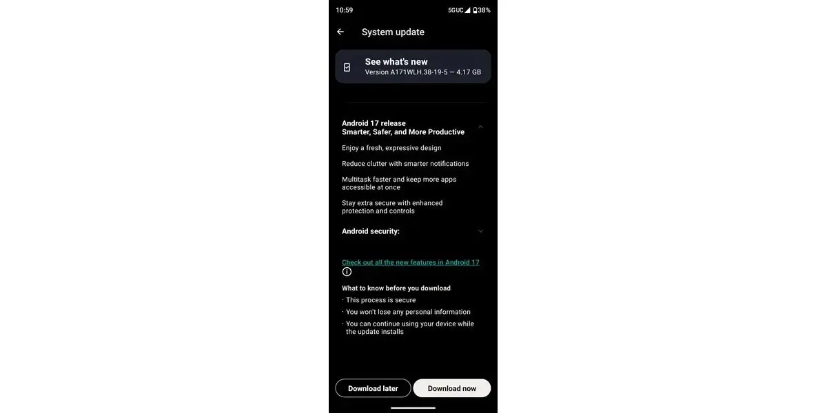 Motorola Razr Ultra 2026 Begins Receiving the Android 17 Update in the United States