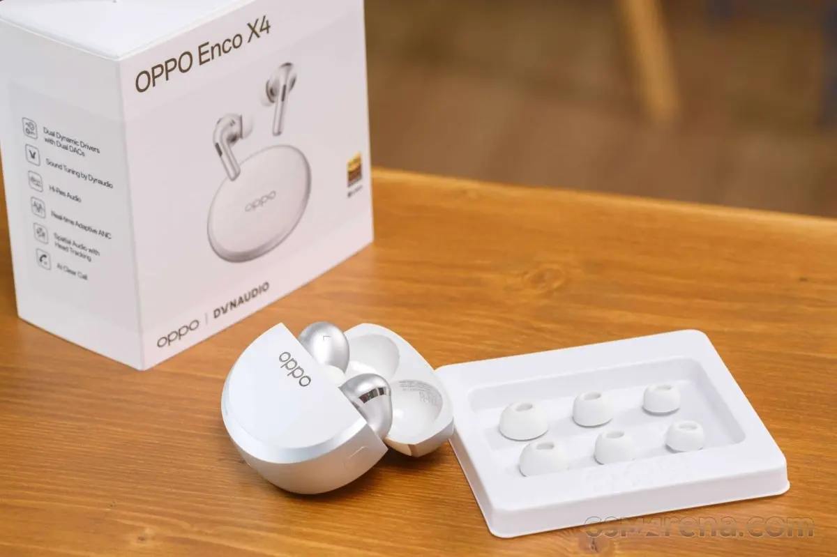 Oppo Enco X4 Flagship Noise-Cancelling Earbuds Make Their Global Debut Alongside the Find X10 Series
