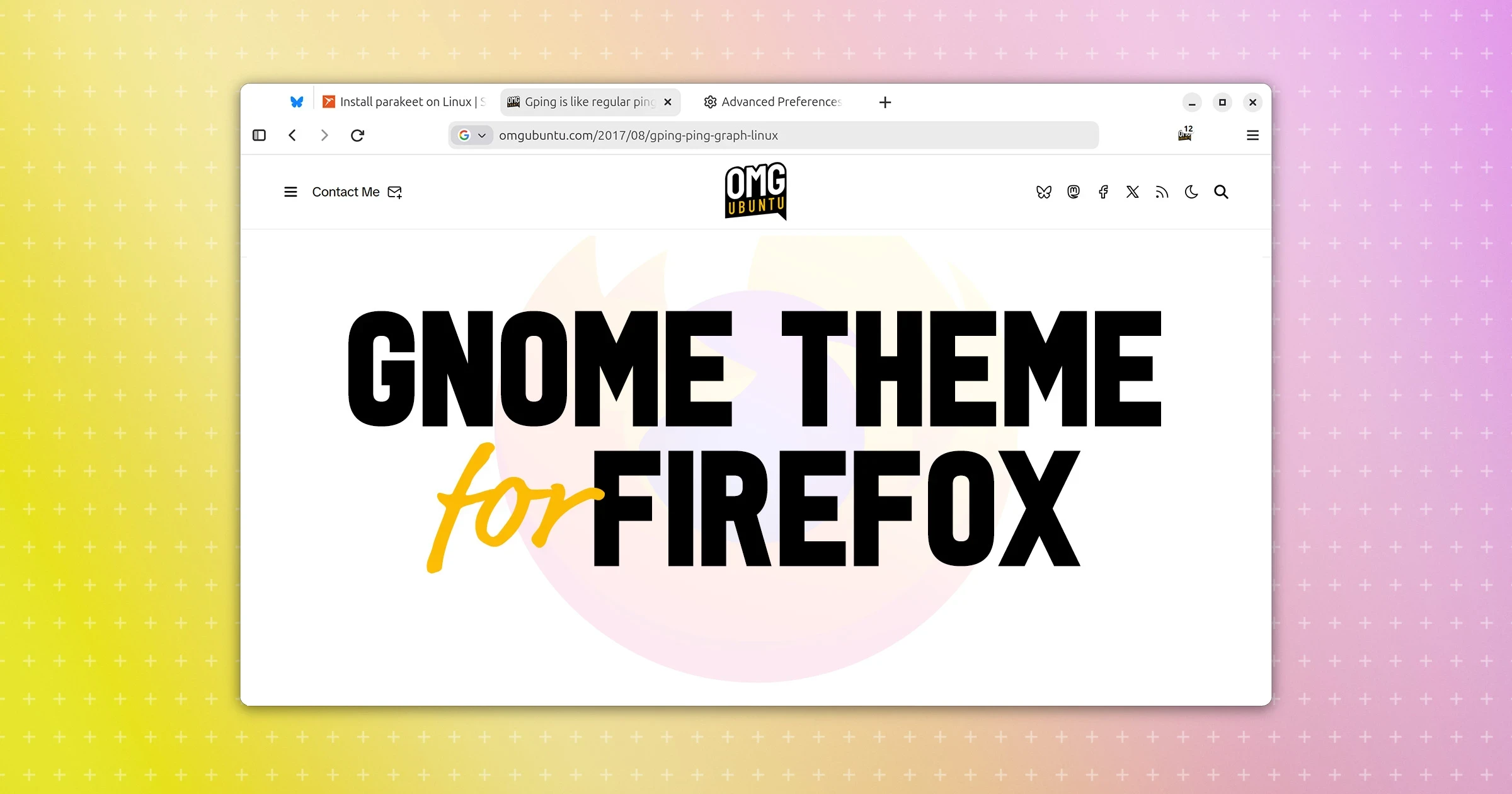 Popular Unofficial GNOME Theme for Firefox Updated to Support the Nova Design in Firefox 157