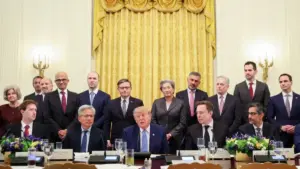 Tech Titans Convene at White House as Trump Administration Navigates AI Policy Landscape